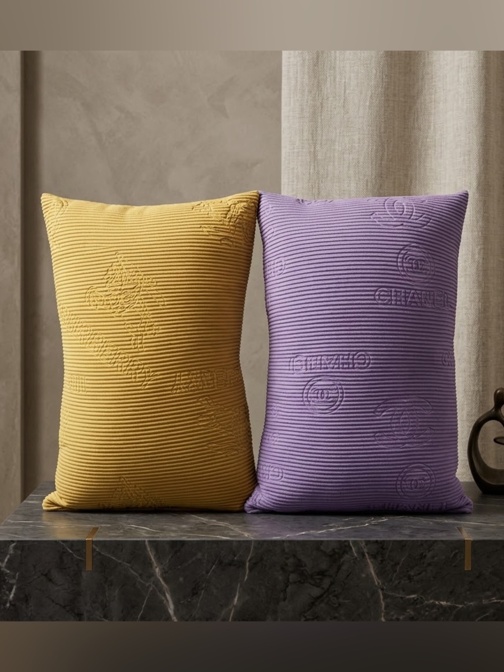 Bougie Bag Pillows 2.0 - Set of 2. (Choose Your Print) - Picture 7 of 16